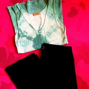 Balance Collection Yoga pants w Top sm